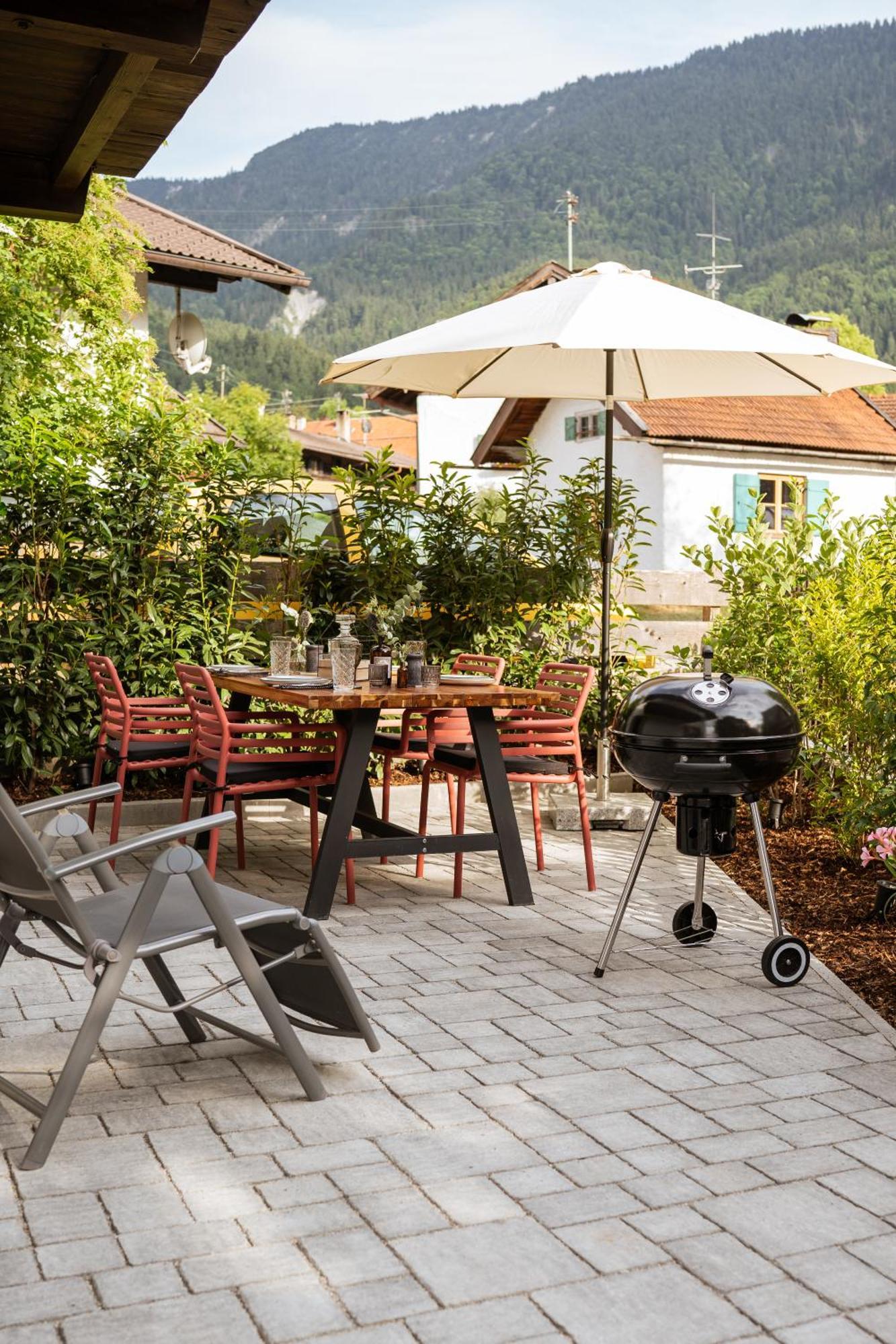 Neu - Ferienhaus Moritz & Josie Zur Alleinnutzung Ohlstadt Bagian luar foto