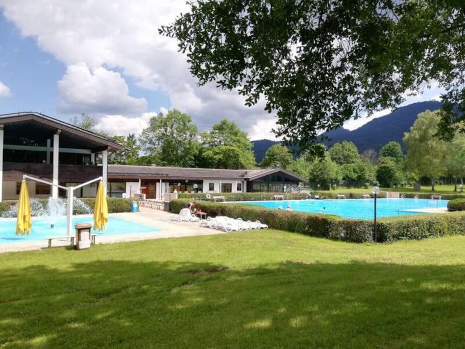 Neu - Ferienhaus Moritz & Josie Zur Alleinnutzung Ohlstadt Bagian luar foto