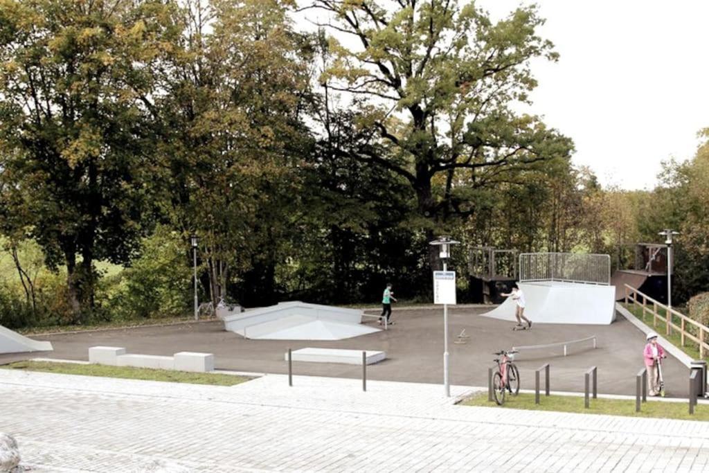 Neu - Ferienhaus Moritz & Josie Zur Alleinnutzung Ohlstadt Bagian luar foto
