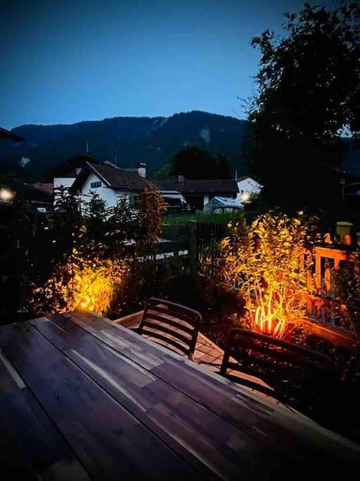 Neu - Ferienhaus Moritz & Josie Zur Alleinnutzung Ohlstadt Bagian luar foto