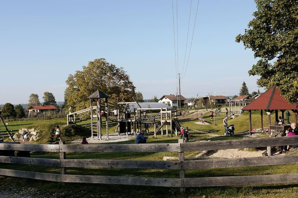 Neu - Ferienhaus Moritz & Josie Zur Alleinnutzung Ohlstadt Bagian luar foto