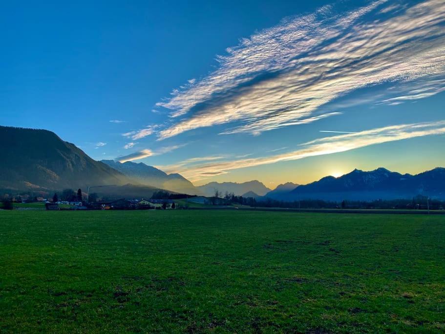 Neu - Ferienhaus Moritz & Josie Zur Alleinnutzung Ohlstadt Bagian luar foto