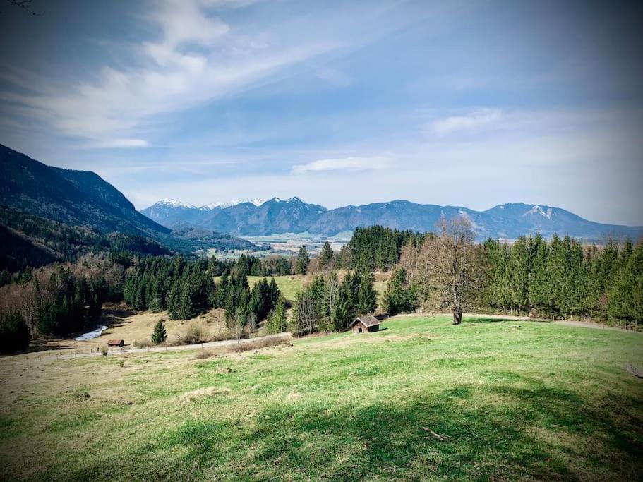 Neu - Ferienhaus Moritz & Josie Zur Alleinnutzung Ohlstadt Bagian luar foto