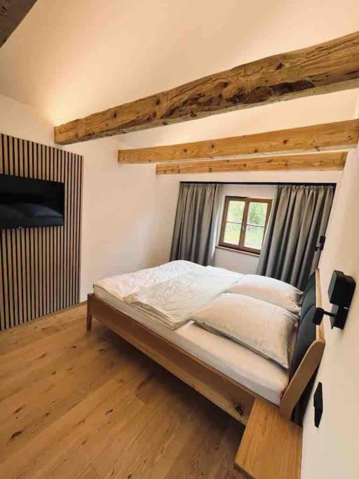 Neu - Ferienhaus Moritz & Josie Zur Alleinnutzung Ohlstadt Bagian luar foto