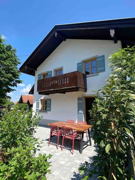 Neu - Ferienhaus Moritz & Josie Zur Alleinnutzung Ohlstadt Bagian luar foto